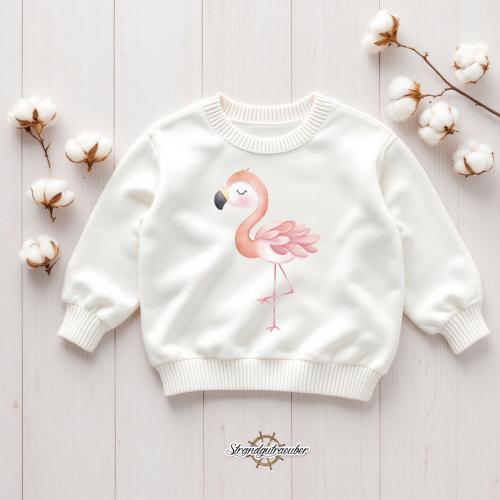 Buegelbild Flamingo
